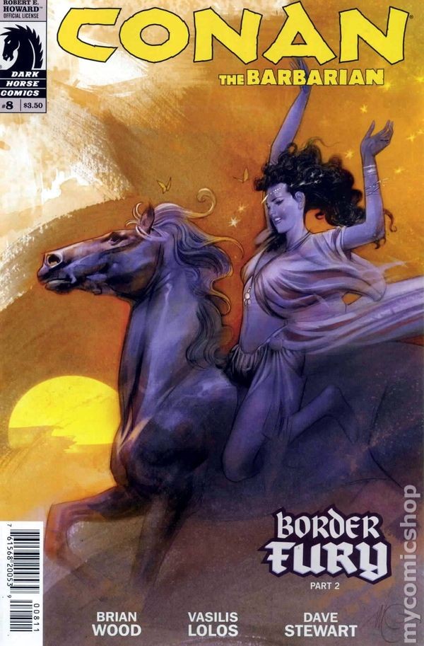 Conan il Barbaro #8 VF+ 8.5 2012 Immagine Stock