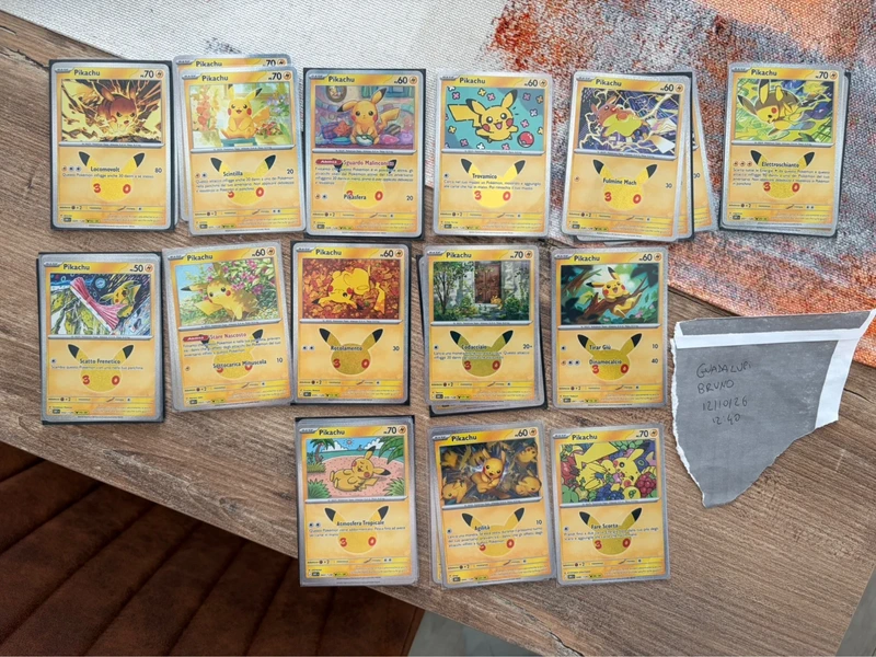 Pikachu 30c