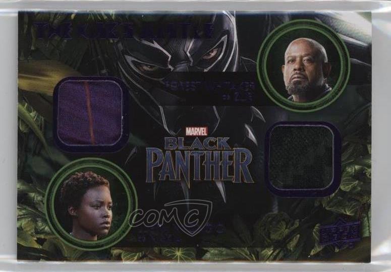 Marvel Black Panther Il Mantello del Re 2018 Doppio Memorabilia Zuri Nakia 1u0