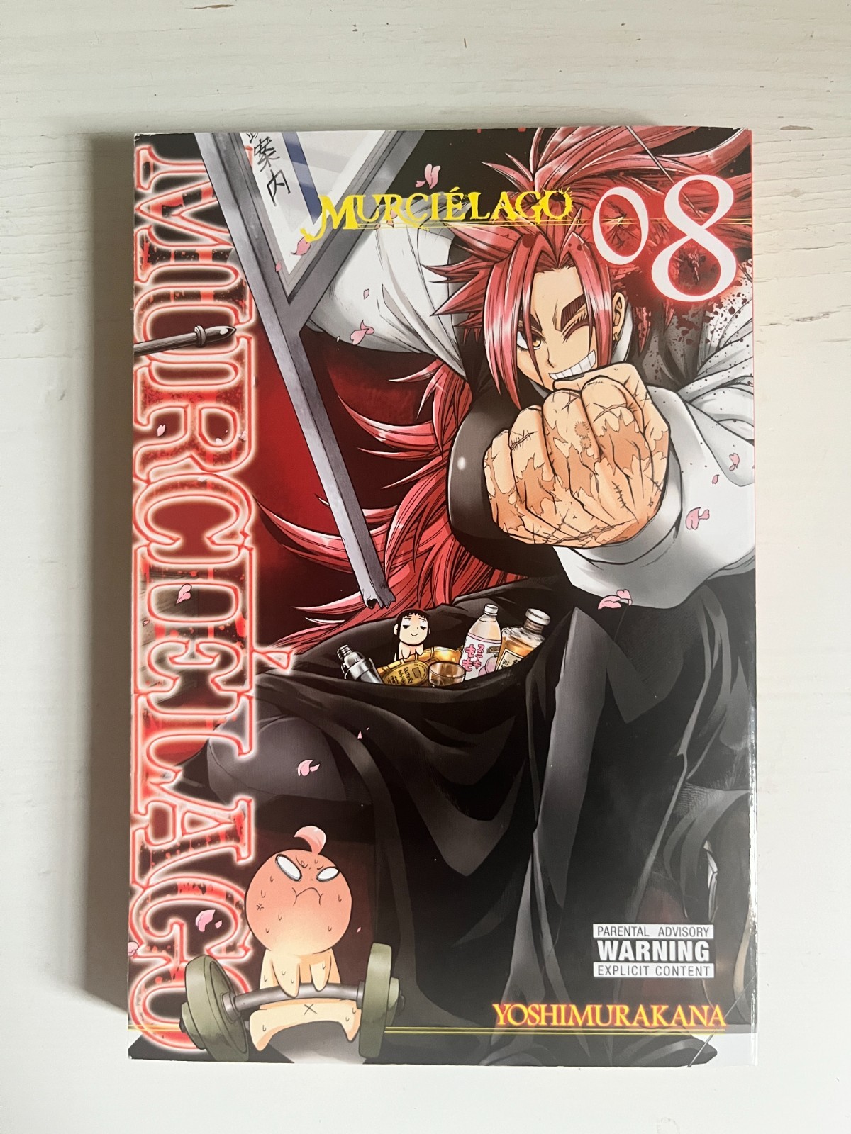 1st ed. Murciélago, Vol. 8, Manga Book English Murcielago