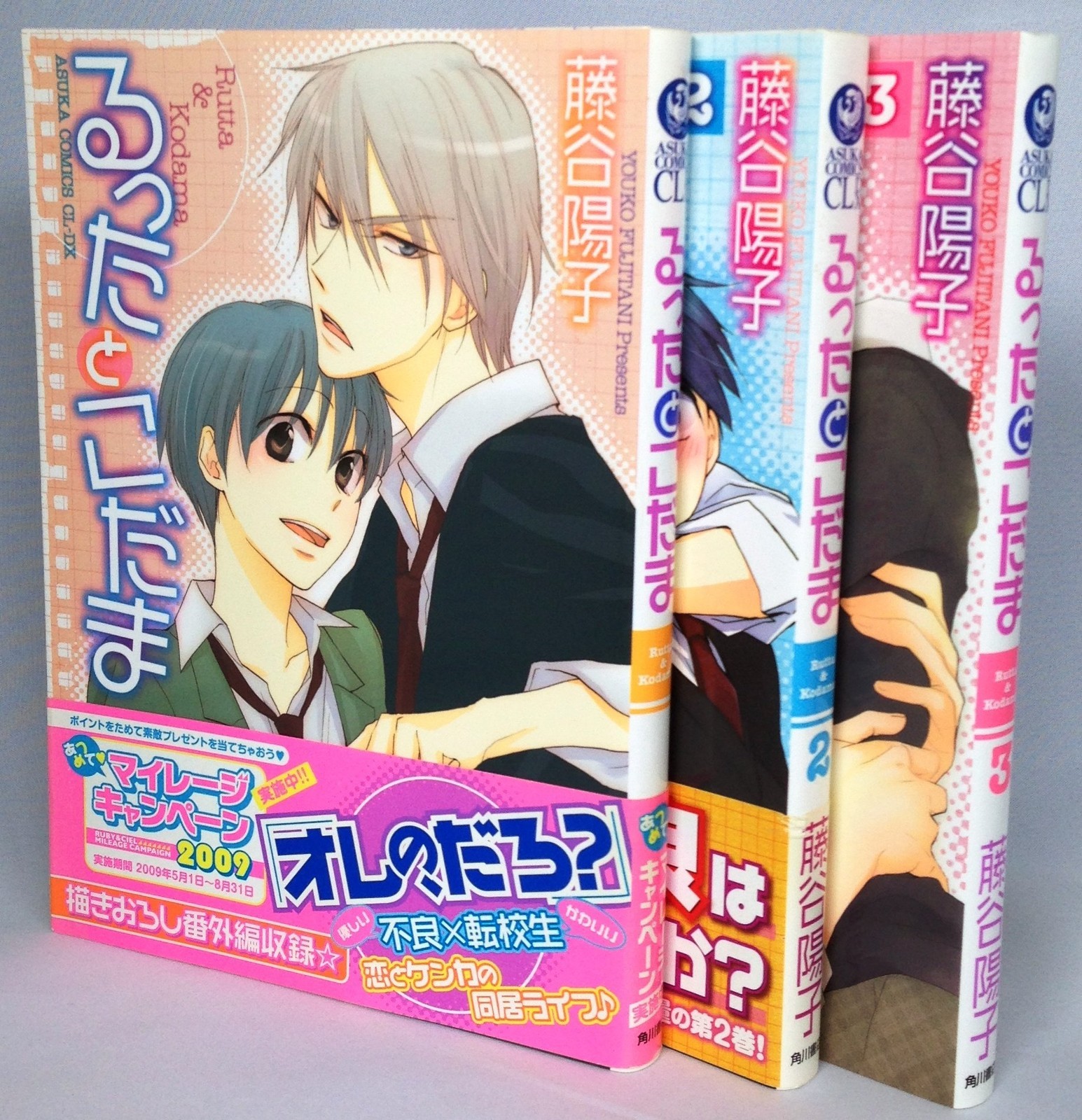 Kadokawa Shoten Group Publishing Ruttatokodama Comic Volumes 1-3 Set Asuka