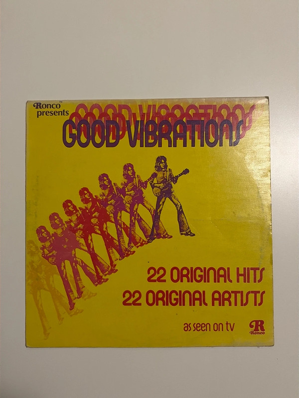 Vintage Good Vibrations 1973 Vinyl LP - Ronco Presents Compilation