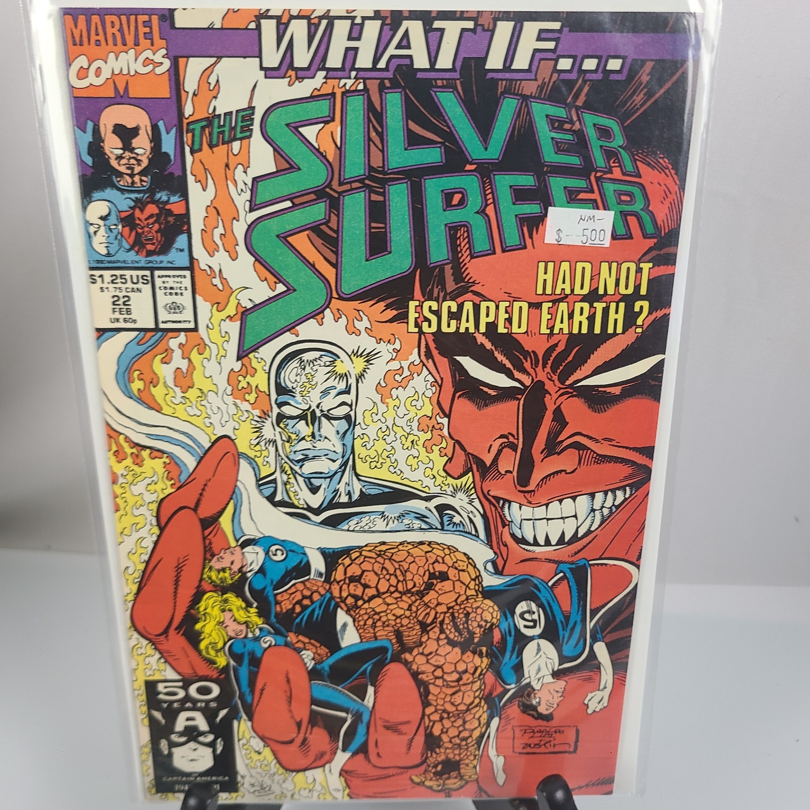 What If #22 Silver Surfer non fosse sfuggito alla Terra Marvel Comics 1991 Mefisto