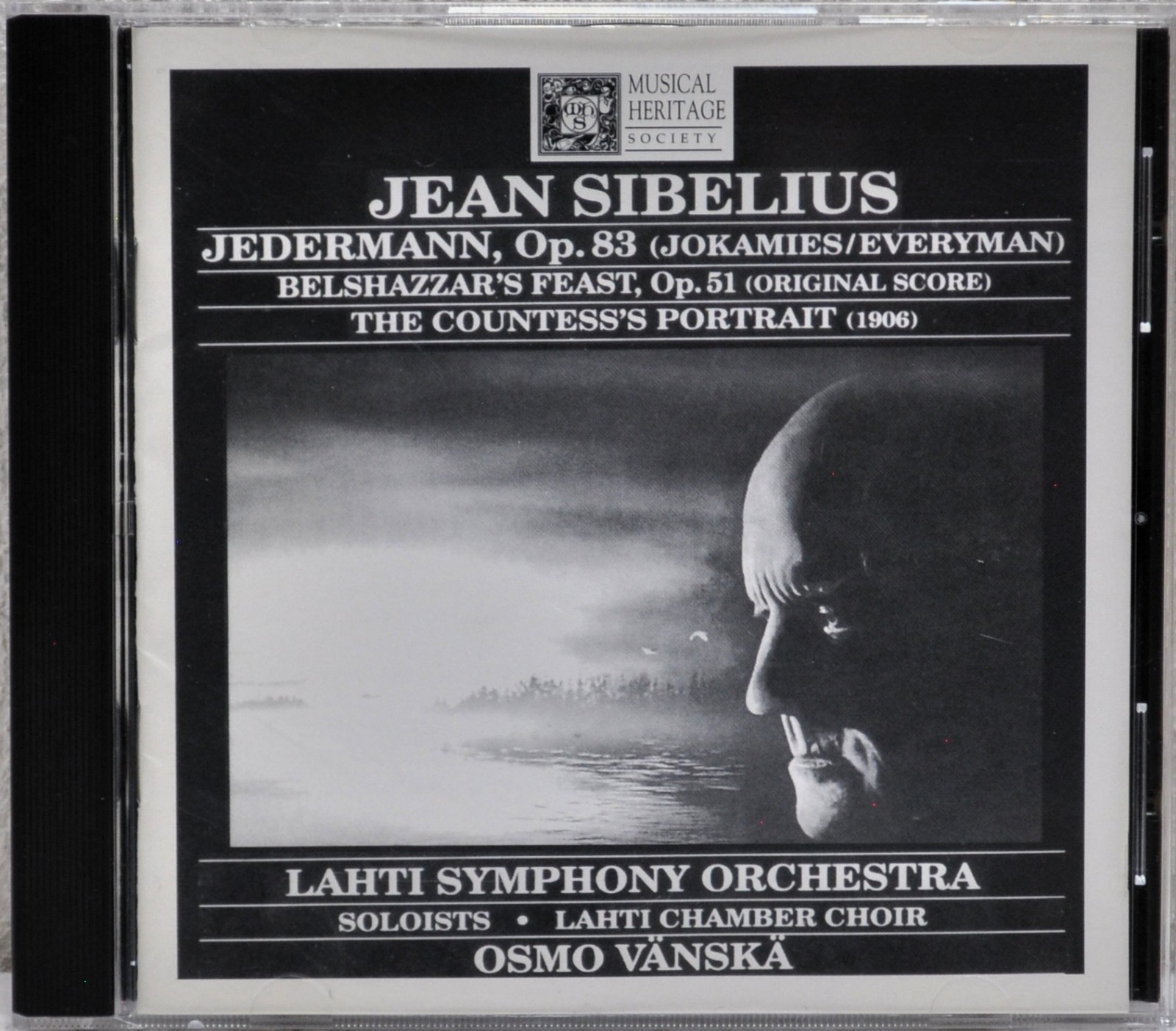 Jean Sibelius -Jedermann, Op. 83 (Jokamies/Everyman) CD Musical Heritage Society