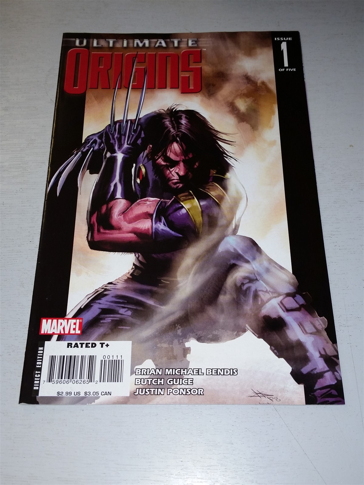 ULTIMATE ORIGINS #1 VF (8.0 OR BETTER) AUGUST 2008 MARVEL COMICS