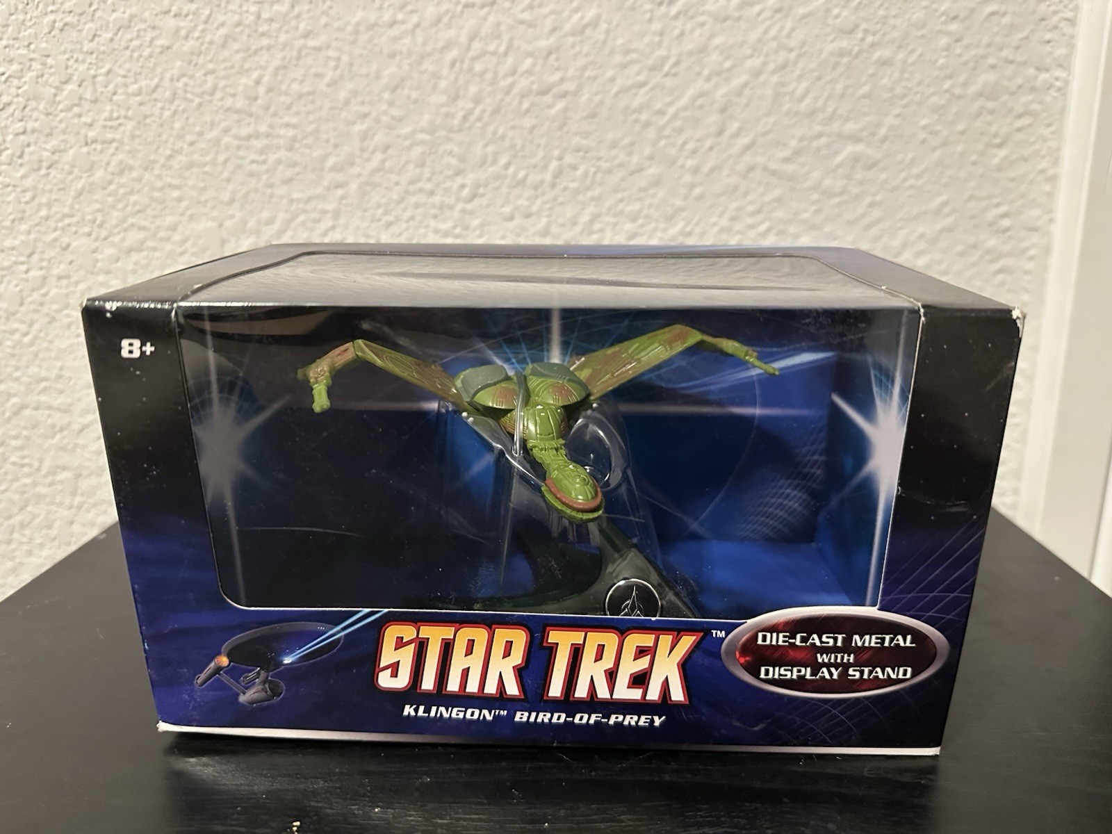 Klingon Bird-of-Prey 2008 STAR TREK Hot Wheels pressofuso NUOVO CON SCATOLA