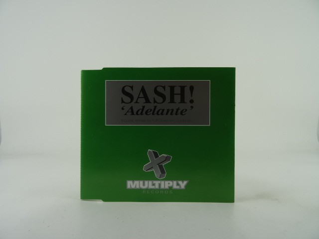 SASH ADELANTE (A60) 3 Track CD Single plus Picture Sleeve MULTIPLY RECORDS