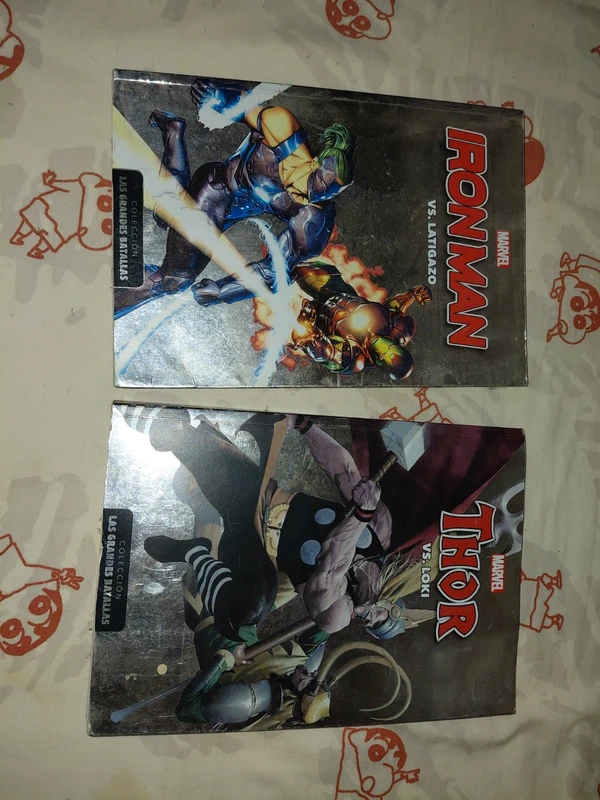 Lote cómics libros Ironman y Thor Panini Marvel