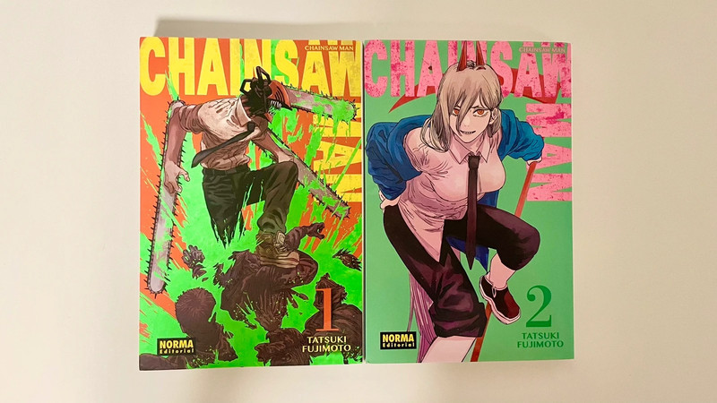 Chainsaw Man tomos 1 y 2 (Norma Editorial) - Muy buen estado - 8 € los dos