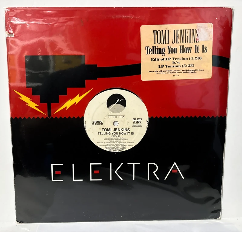 Maxi Single 12" - Tomi Jenkins - Telling you how it is (promo)