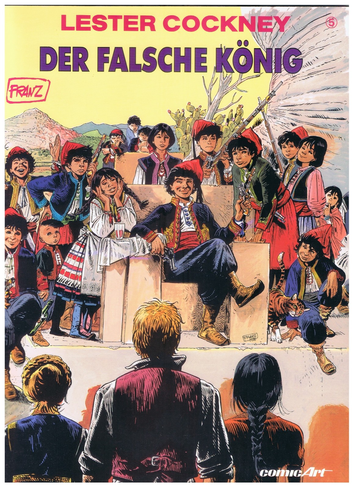 Lester Cockney # 5 - Il falso re - Francesco - 1° A. 1990- ottimo