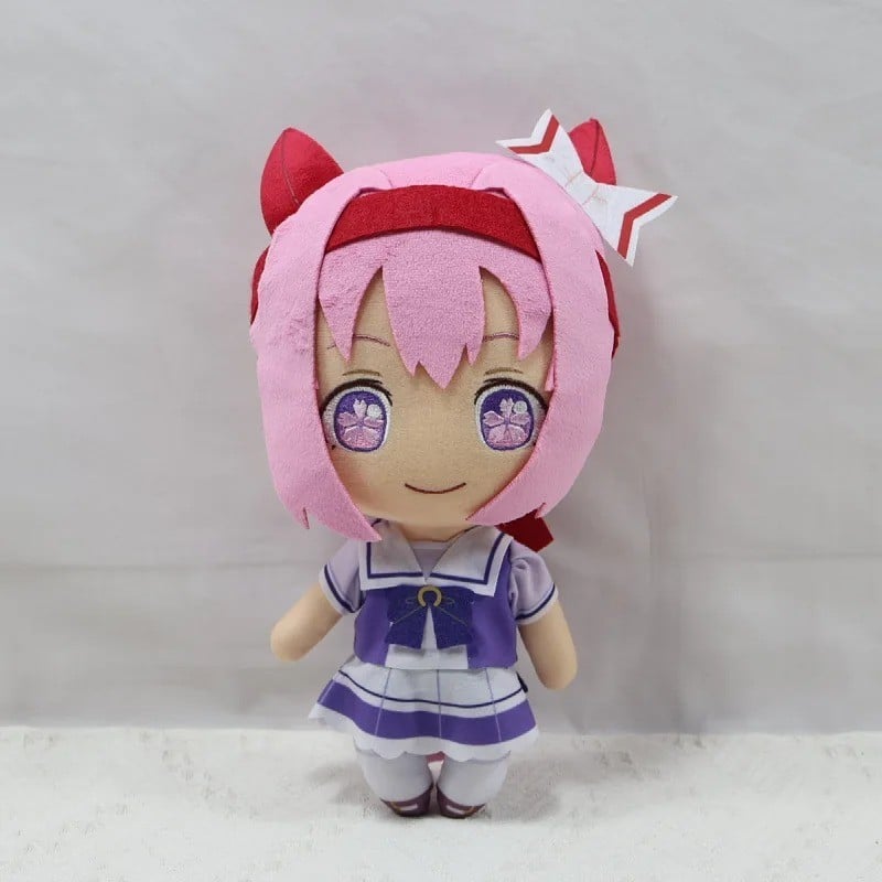 Peluche 28 cm Uma Musume Pretty Derby Chibi Tamamo Cross peluche bambola giocattolo fan regalo
