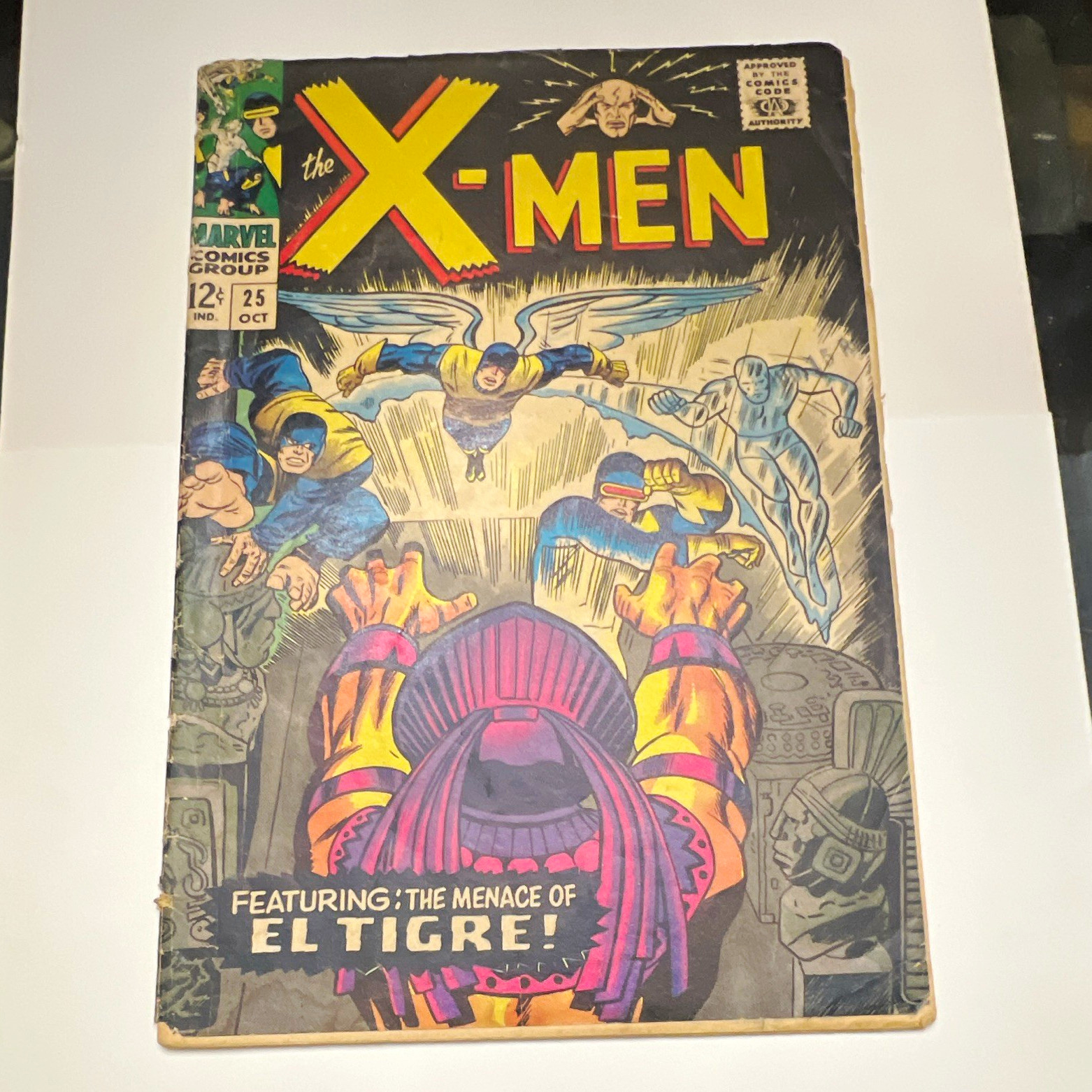 Marvel Comics Gli X-Men #25 Stan Lee Jack Kirby "Il potere e il ciondolo!"