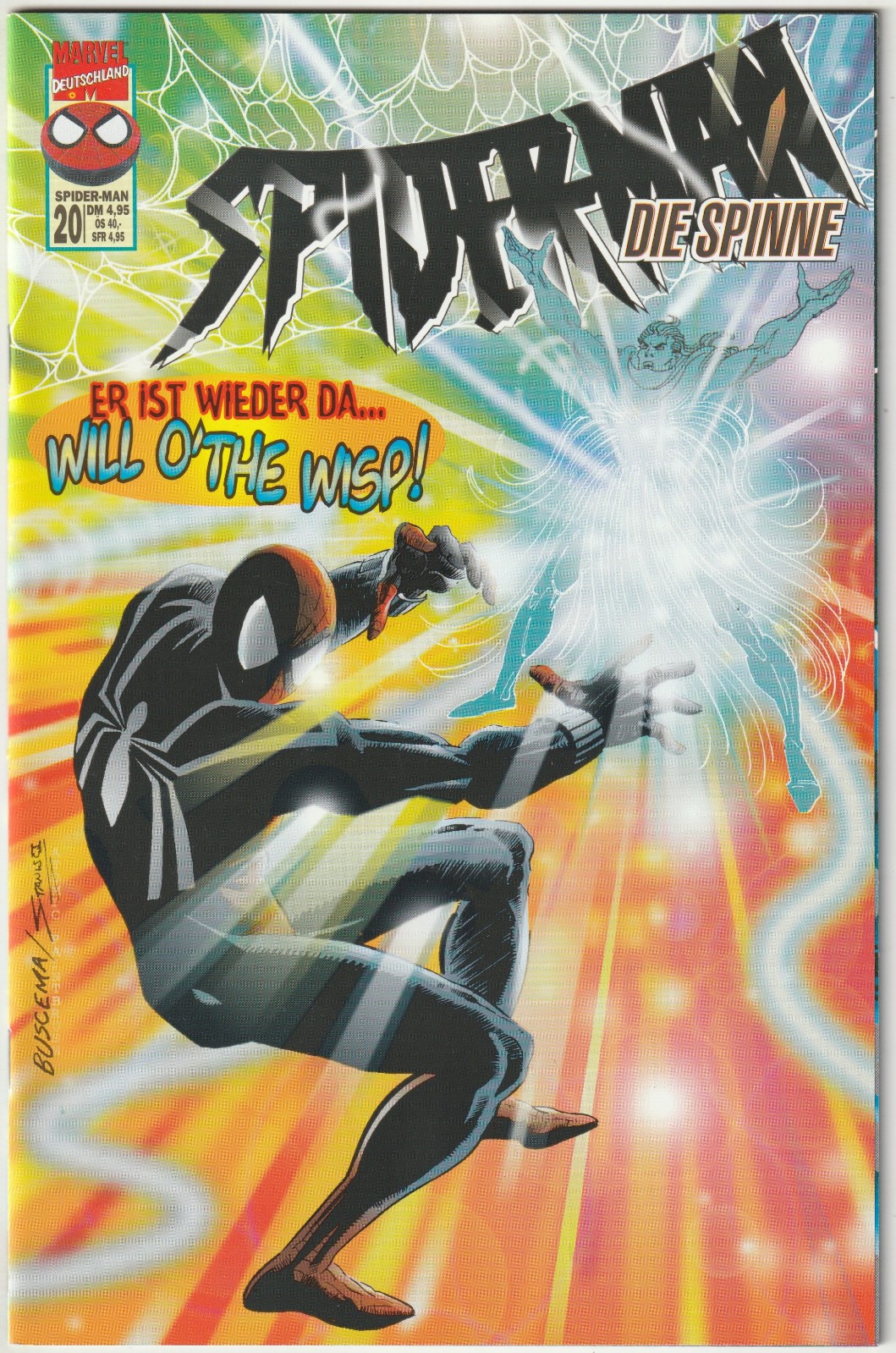 ✪ Spider-Man #20, Marvel Germania 1998 COMICHEFT NUOVO TOP Z0-1