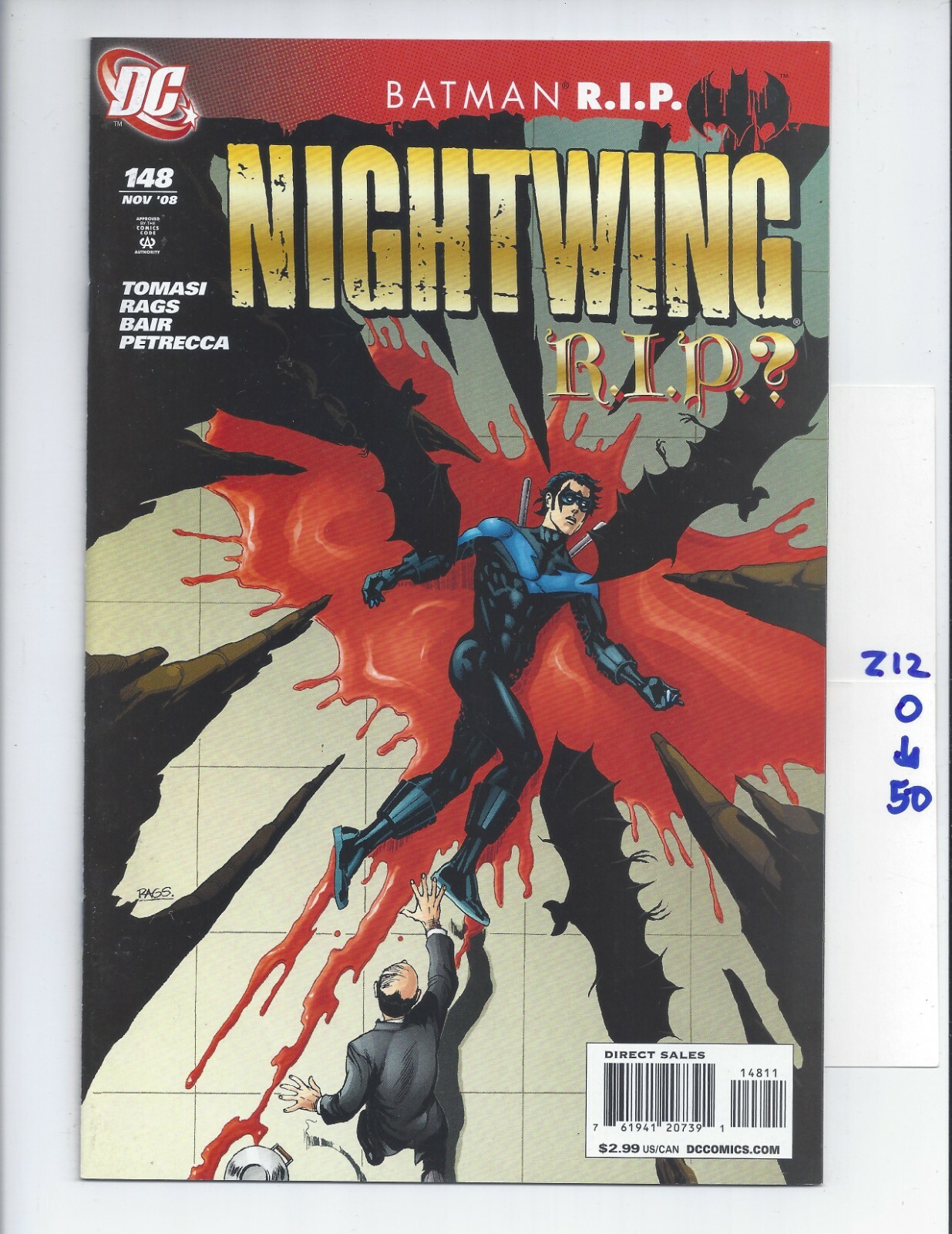 Nightwing #148 VF/NM 1996 DC Batman Robiin Catwoman Joker Harley Quinn z12050