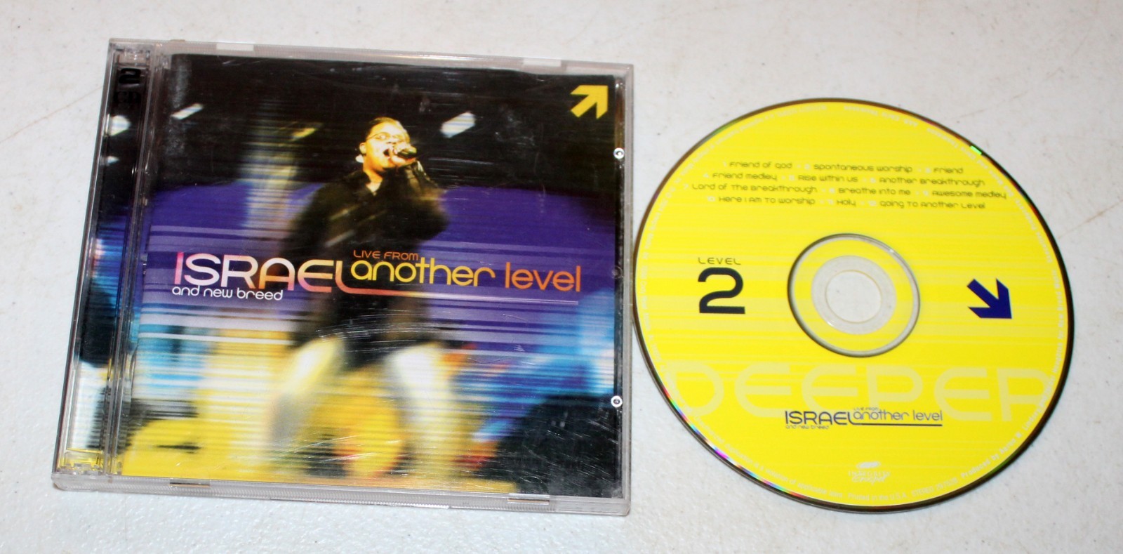 Live From Another Level by Israel and New Breed (CD, Level 2 Only, Single Disc)