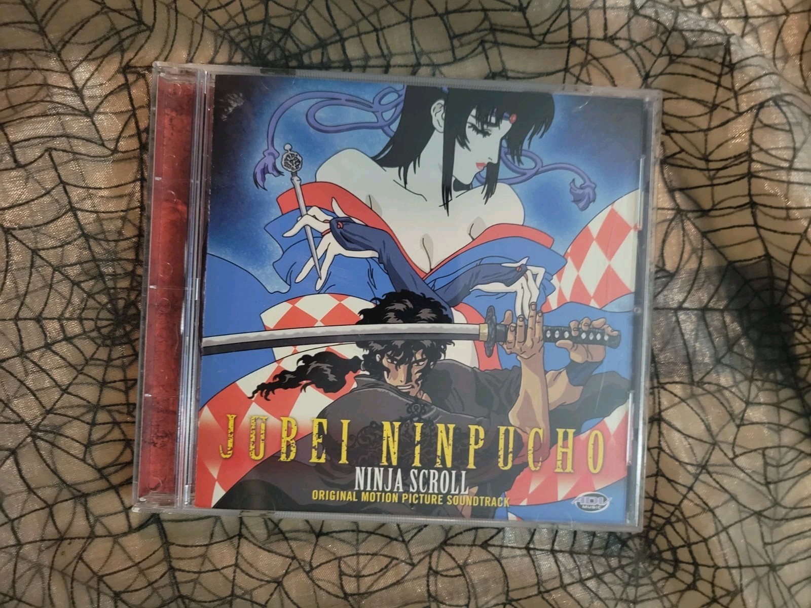 Junbei Ninpucho Ninja Scroll Soundtrack CD Anime Kaoru Wada Score 1993 Adv