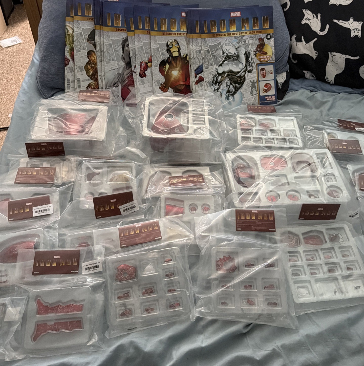 1/3 Deagostini Fanhome Costruisci Il Marvel Iron Man MK3 Numero 100- 120 