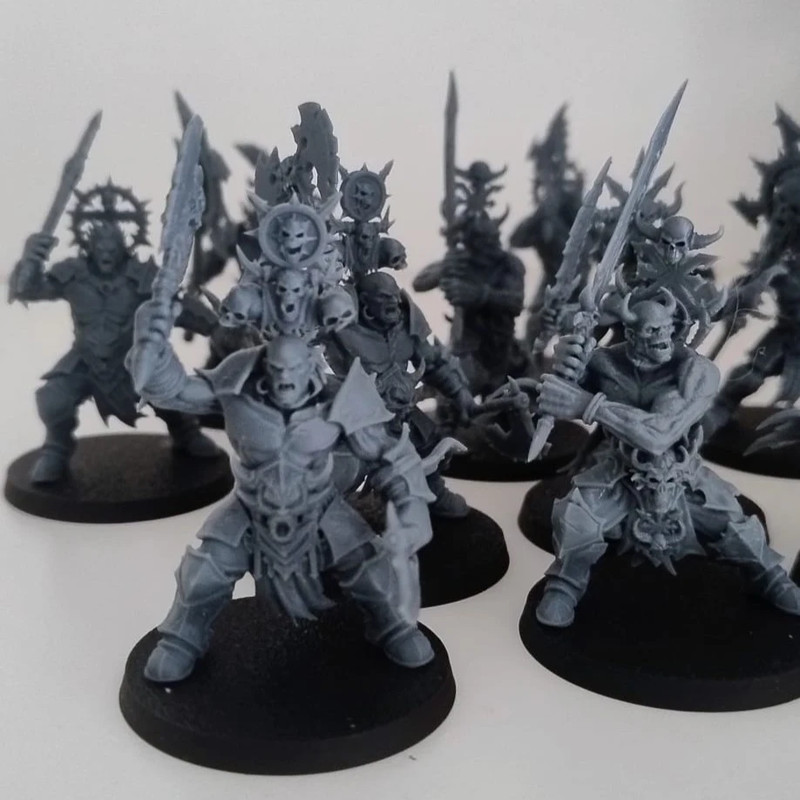 Blades of khorne 10x skullreapers warhammer age of sigmar