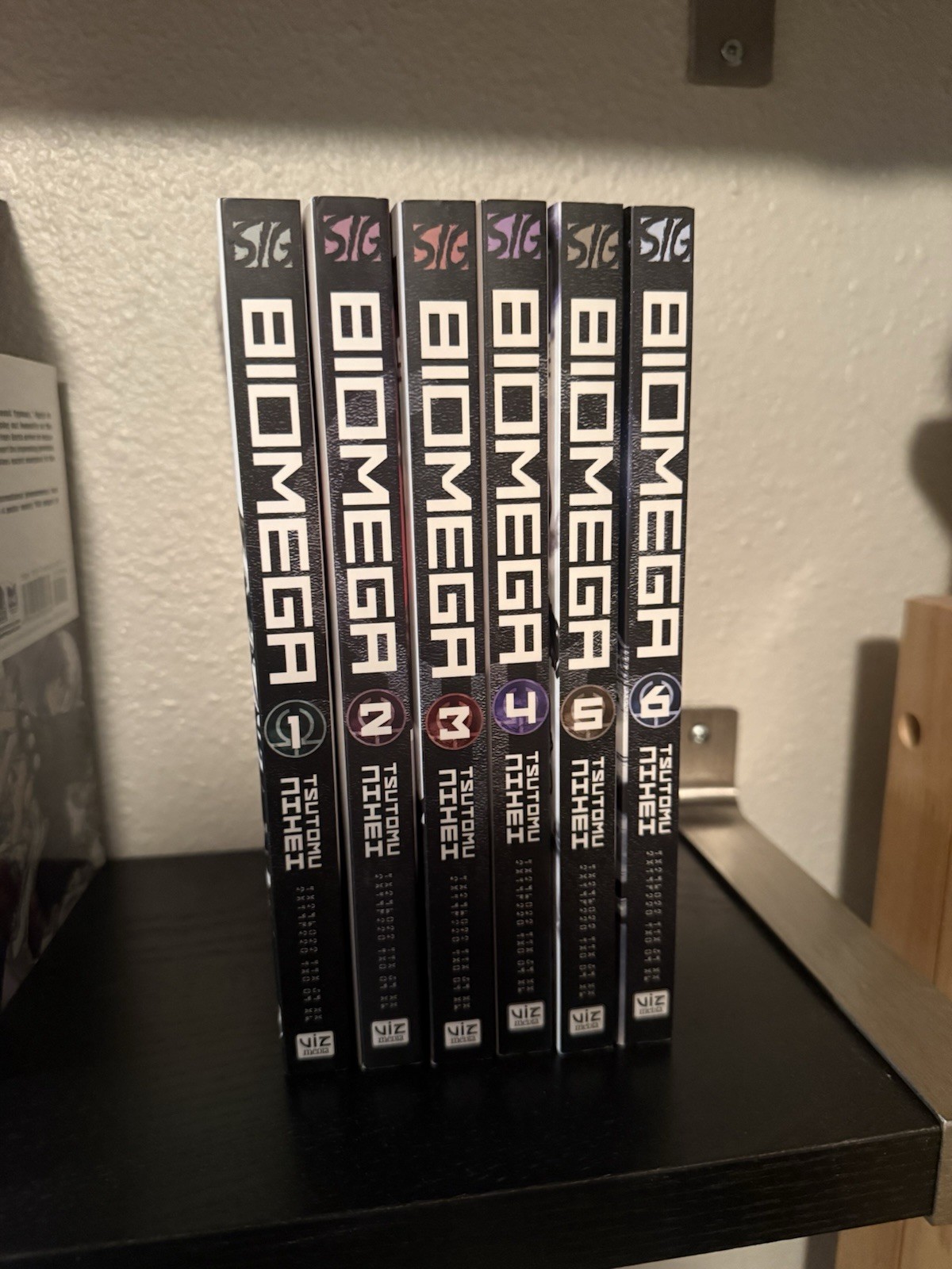 Biomega Manga Set 1-6 Inglese Oop Raro