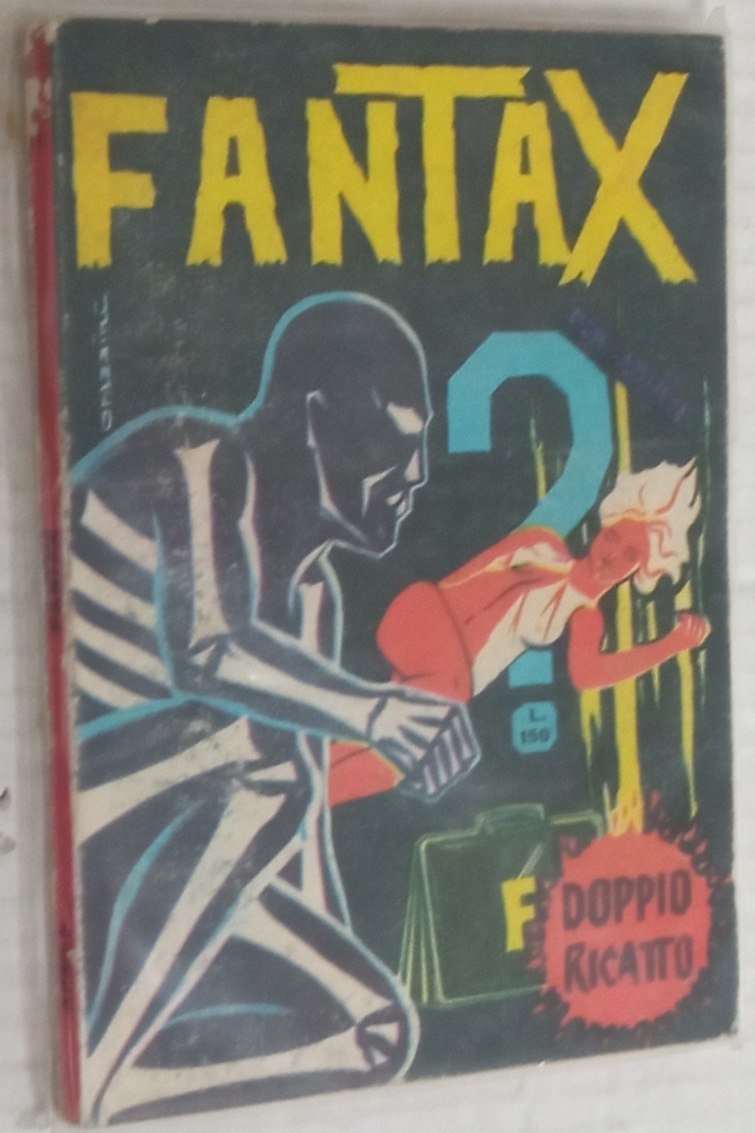 fumetti vintage FANTAX originale n° 15 cofedit 1965