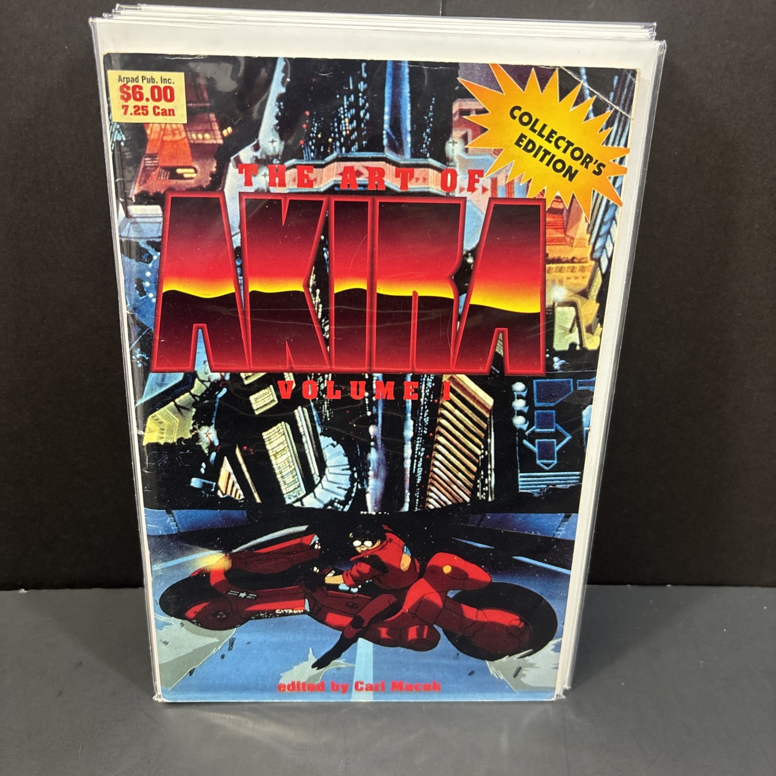 RARO 1989 L'arte di Akira Volume 1 Edizione da Collezione Arpad Pubblicazione Anime 