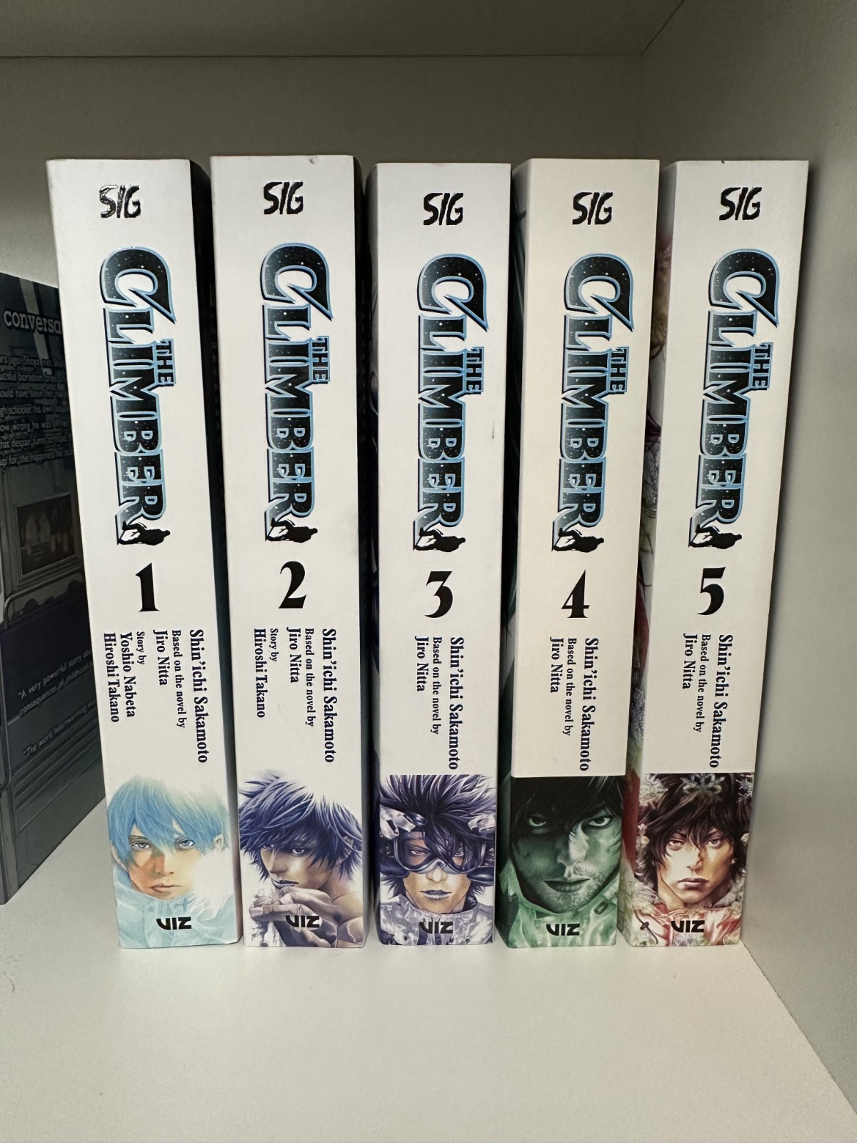 The Climber Manga Lotto Vol 1-5 Inglese VIZ SIG