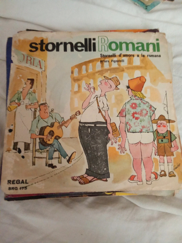45 giri stornelli romani