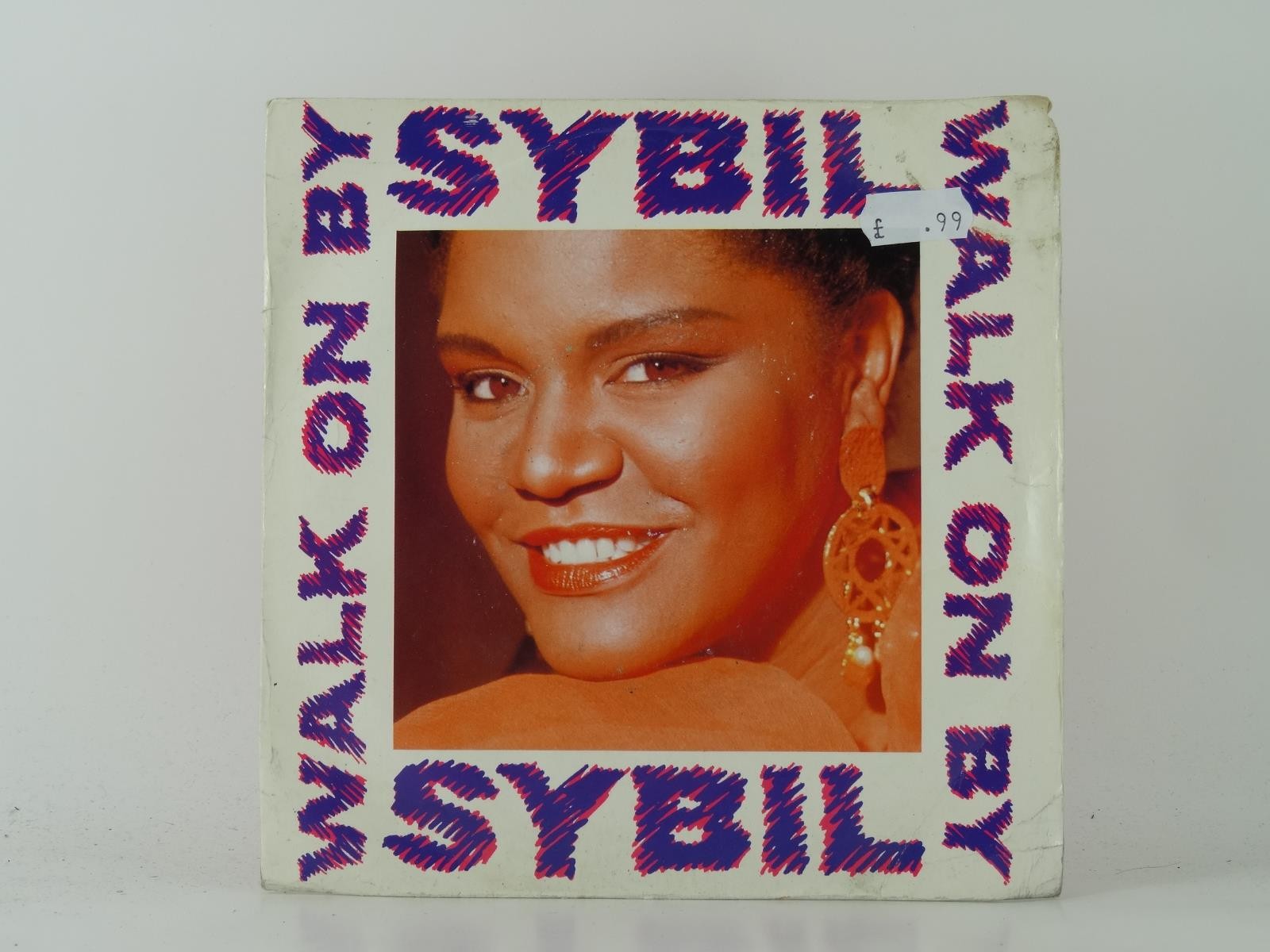 SYBIL WALK ON BY (6) 2 Track 7" Single including Picture Sleeve PWL RECORDS