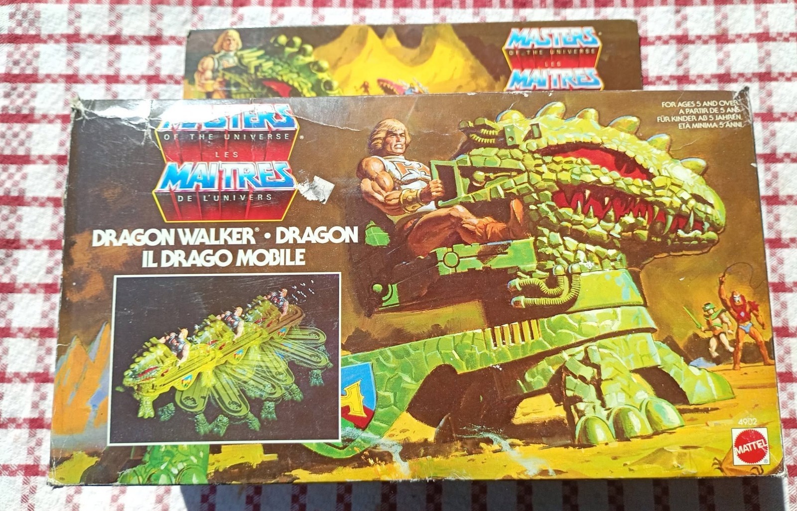 Dragon Walker - Drago Mobile - Con Box Originale Masters Of The Universe
