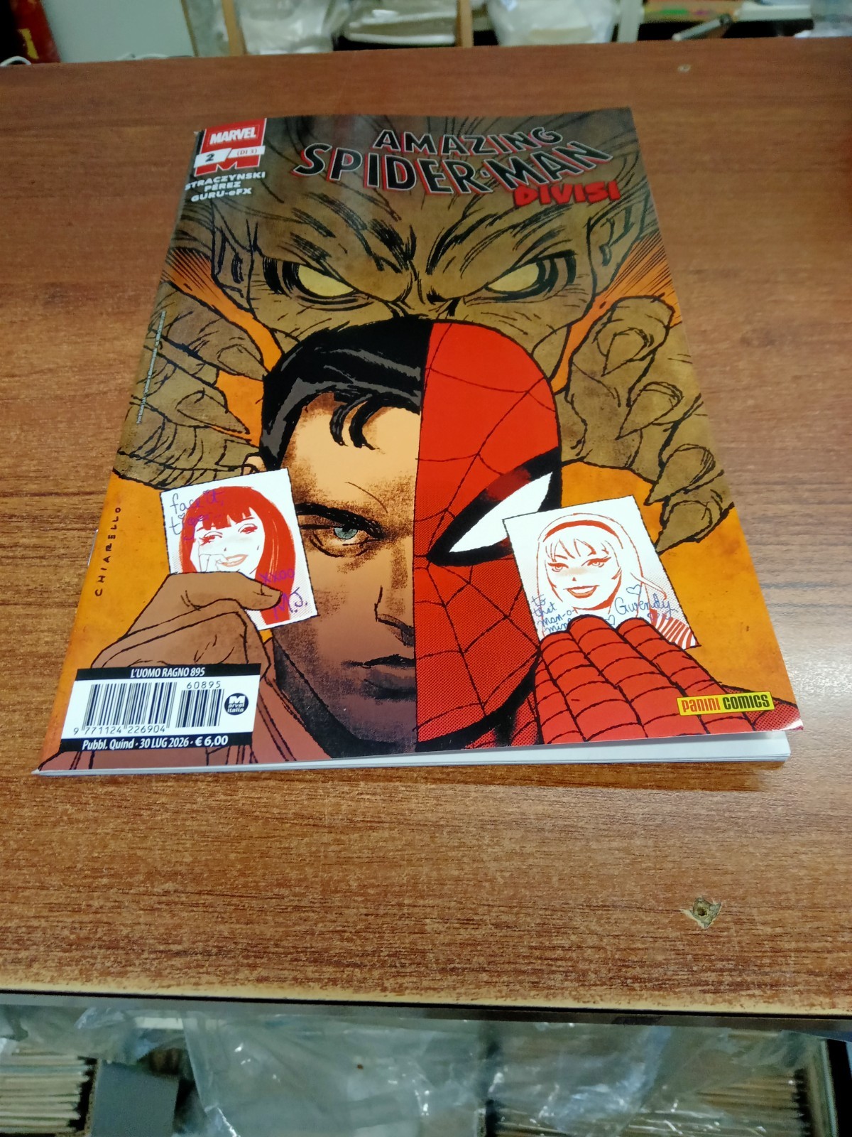 AMAZING SPIDER-MAN DIVISI N. 2 DI 3  PANINI COMICS   NUOVO