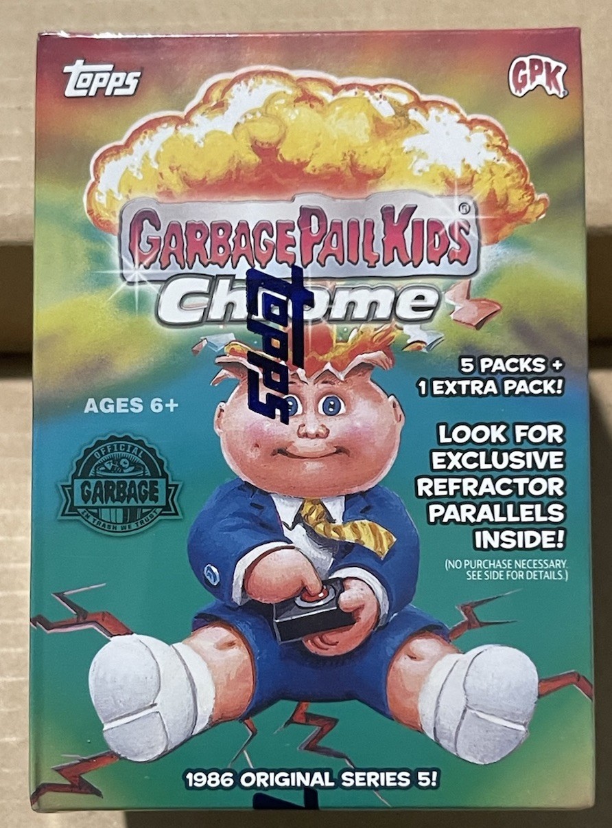 Garbage Pail Kids 2022 Chrome 5 5TH Series Brand New Sealed Blaster Box Topps