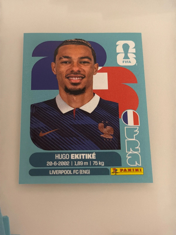 Panini WM 2026 Ekitike FRA19