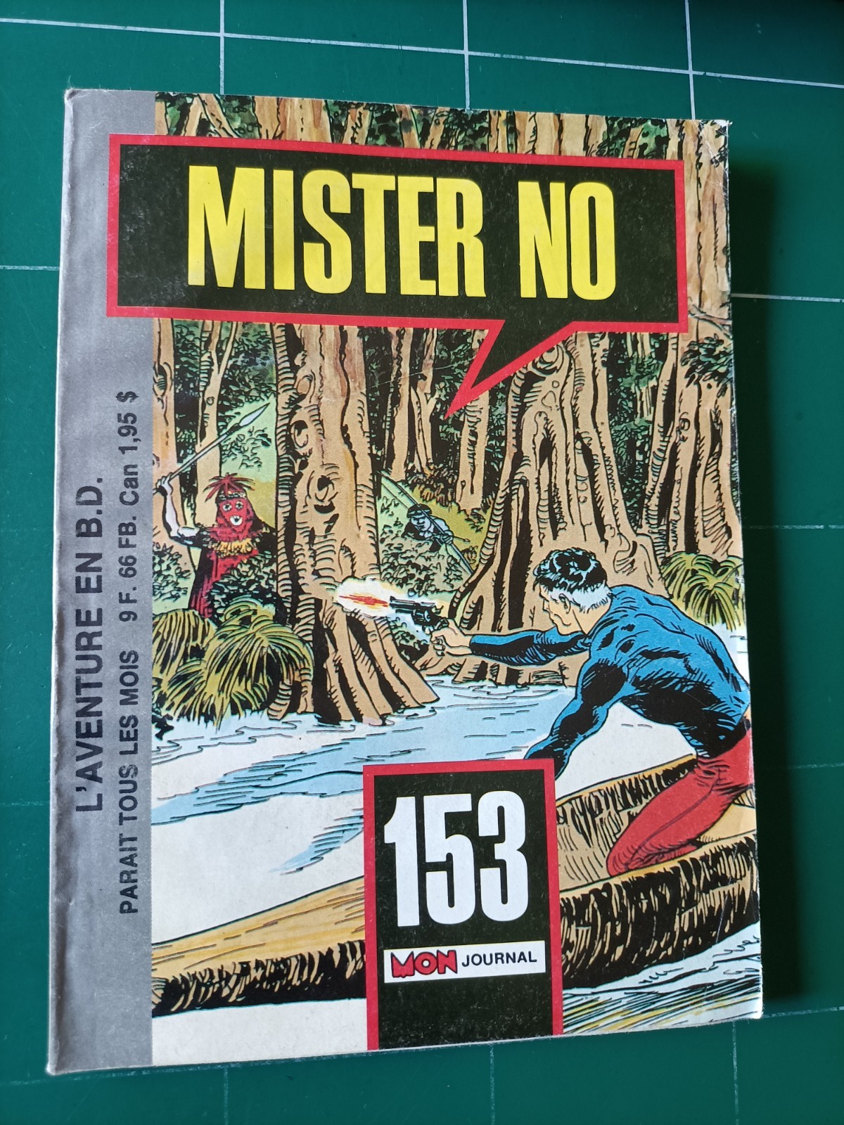 MISTER NO  n°  153    /  Septembre   1988  /   ME   / MON JOURNAL