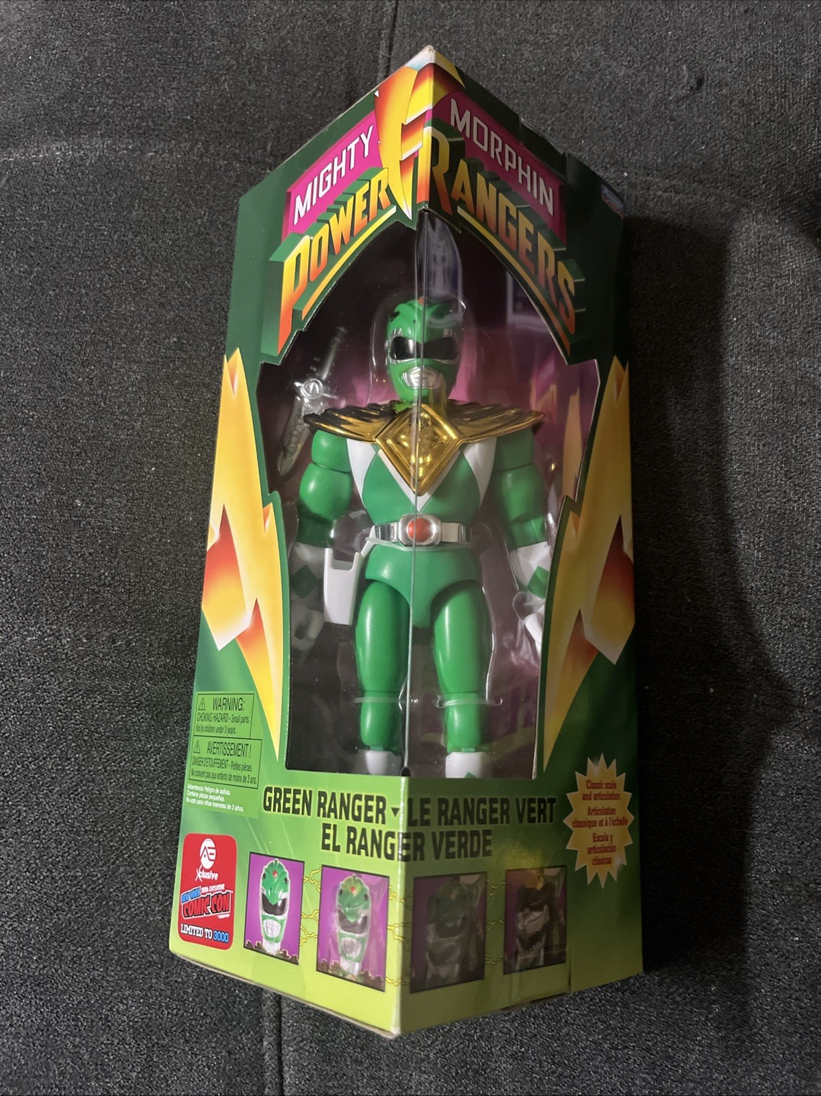 Mighty Morphin Power Rangers NYCC 8'' Inch Classic Green Ranger Playmates 2026