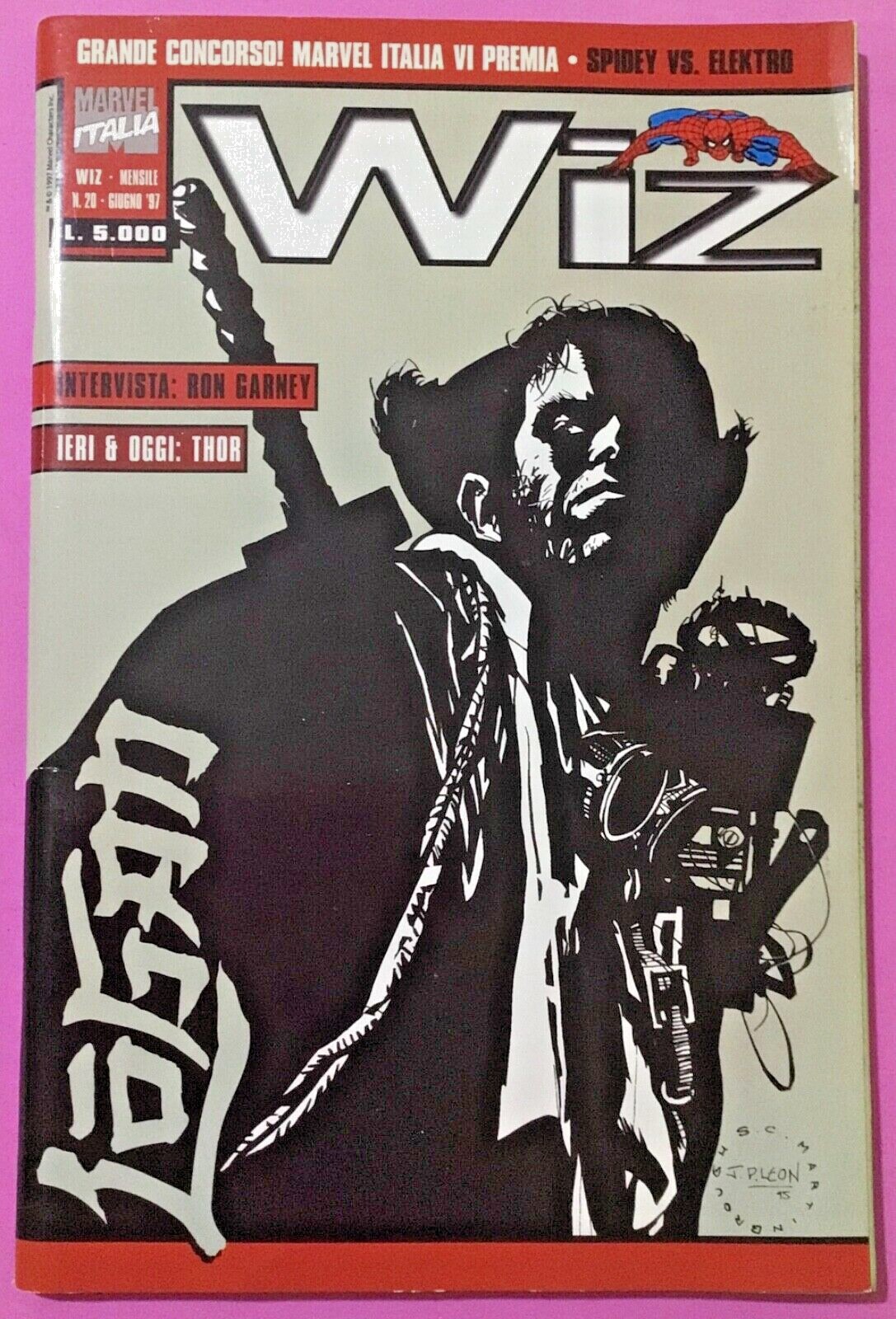 FUMETTO MARVEL, WIZ N.20 ANNO 1997 -RIF.9749