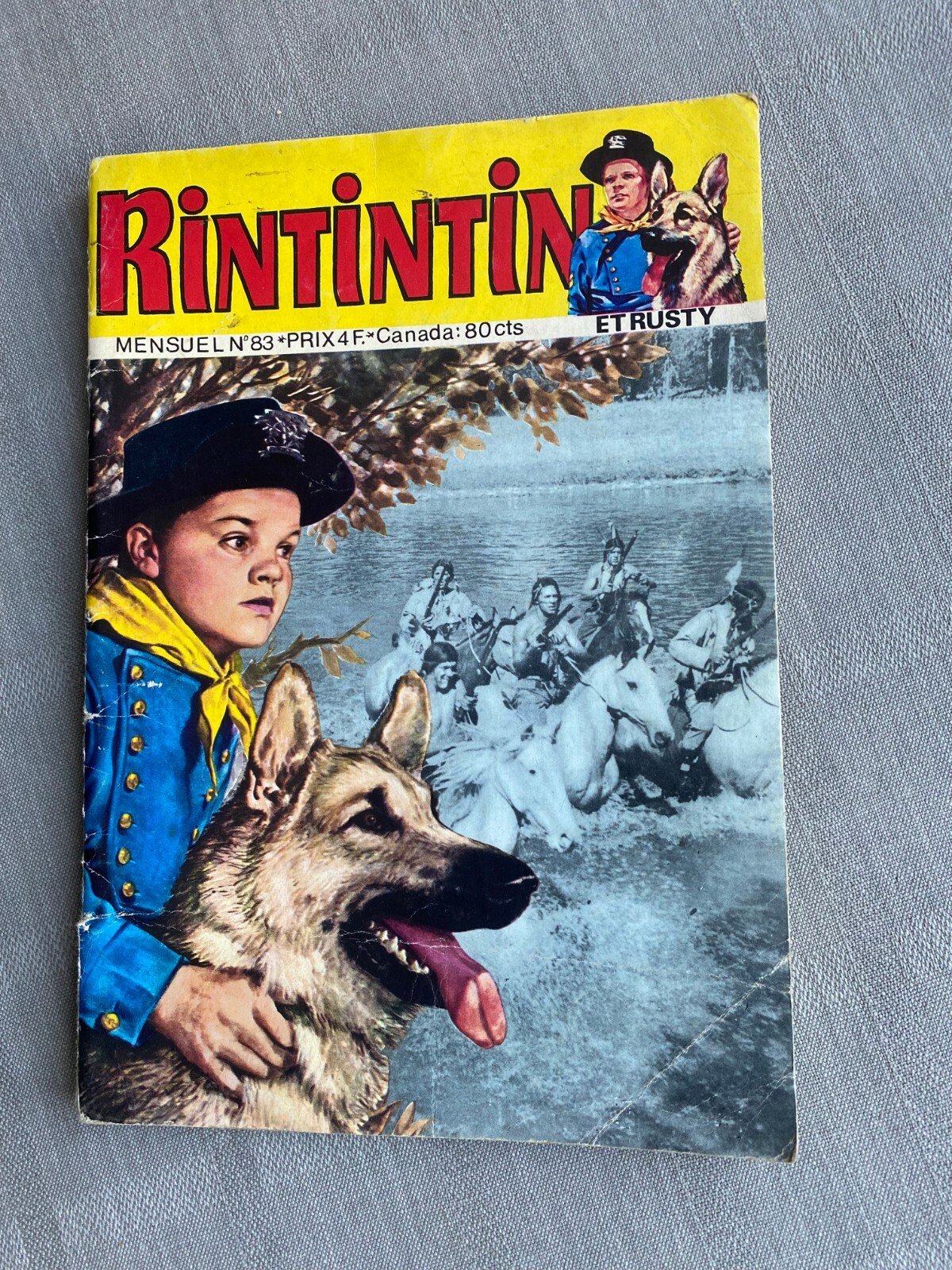 RIN TIN TIN N°83 2A SERIE 1976 IN BUONE CONDIZIONI