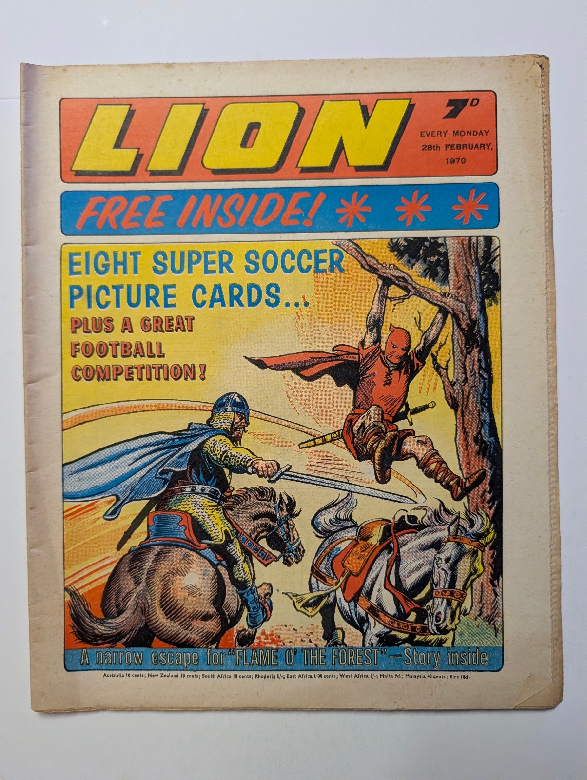 Lion Comic, 28th February 1970, Amalgamated Press/Fleetway Publishing