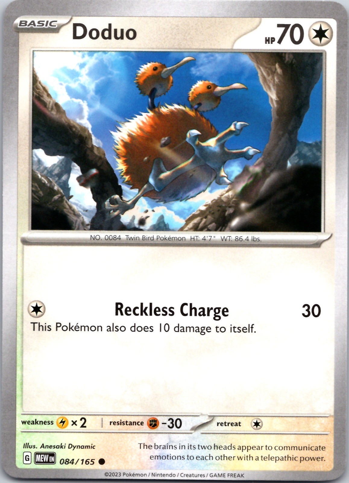 Doduo Common SV: Scarlatto e Viola 151 084/165 quasi nuovo