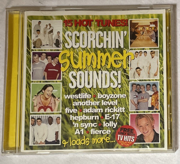 Various Scorchin' Summer Sounds! 15 Hit Tunes! Westlife Boyzone Five E-17 etc 