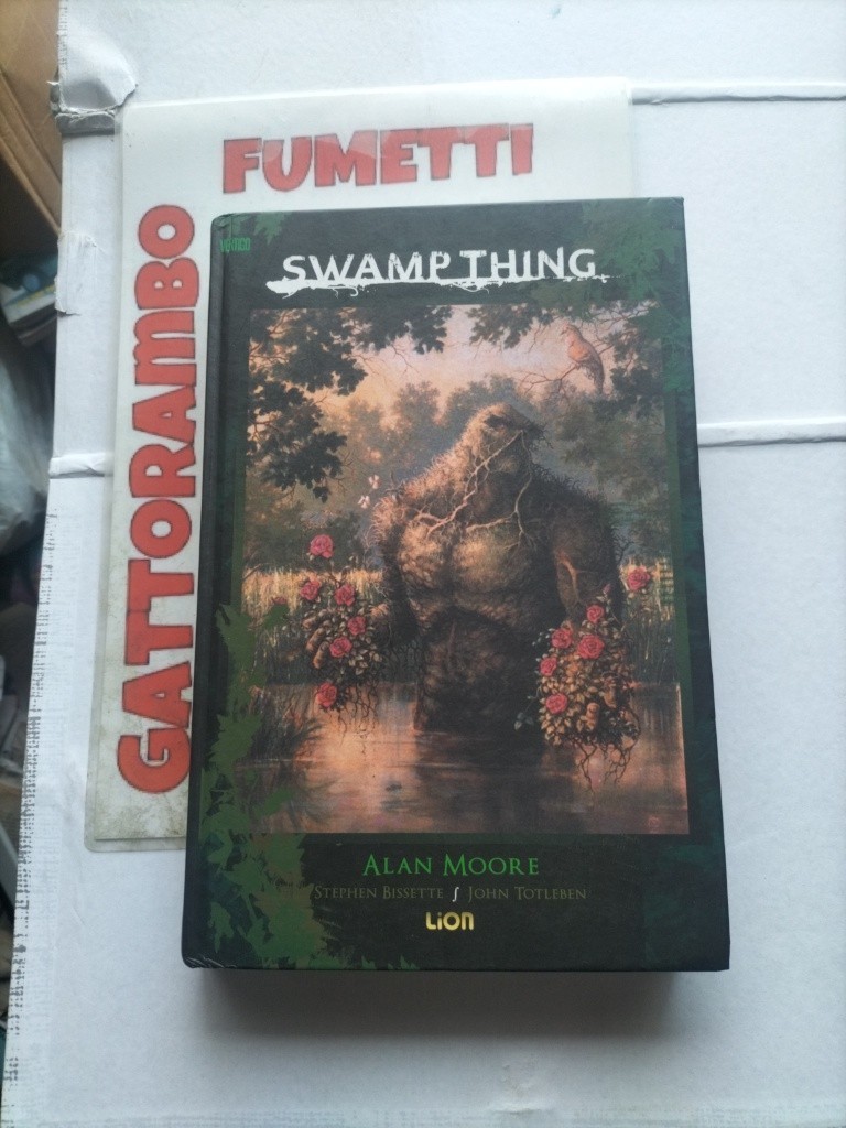 SWAMP THING ALAN MOORE LION N.1 CARTONATO  - VERTIGO EDICOLA