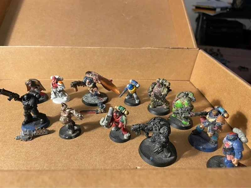 Lot Warhammer 40K Space Marines & Space Wolves