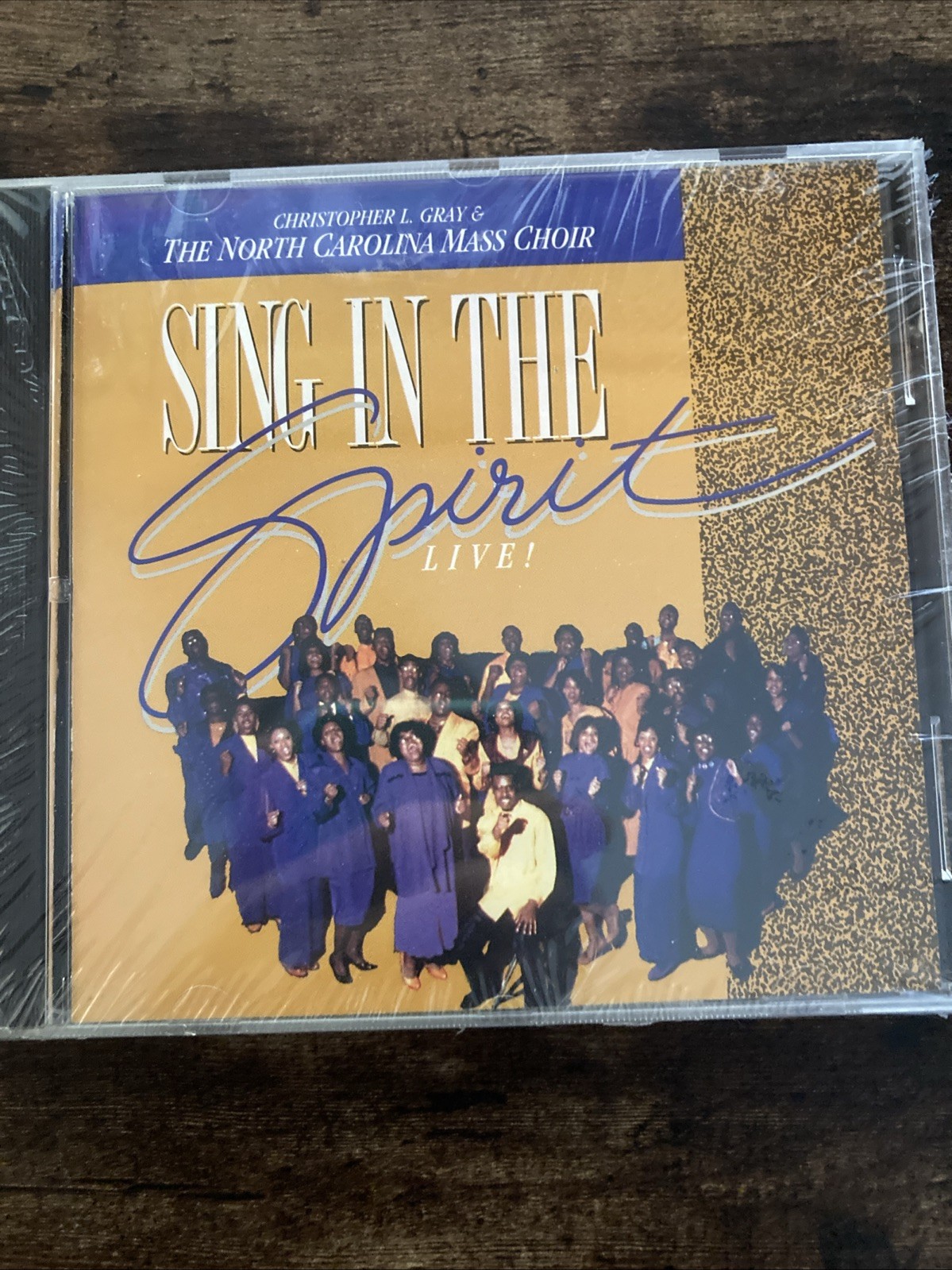 North Carolina Mass Choir Sing in the Spirit CD Gospel Christian Music Album New