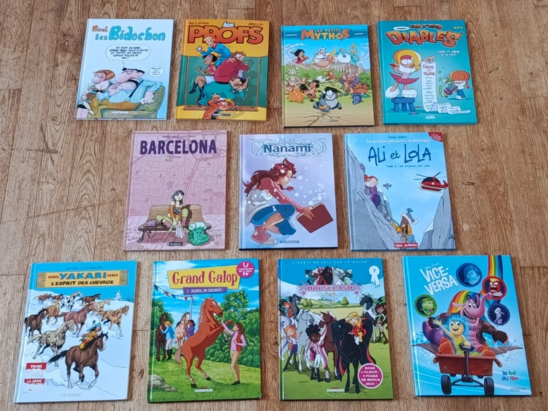 Diverses BD enfant/ado