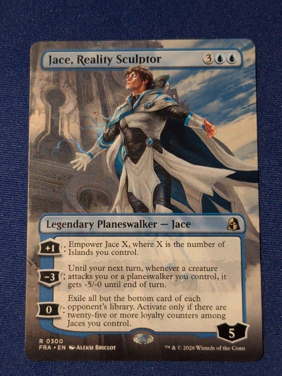 Jace, Scultore di Realtà (senza confini) Frattura di Realtà #300 Nuovo con scatola MTG