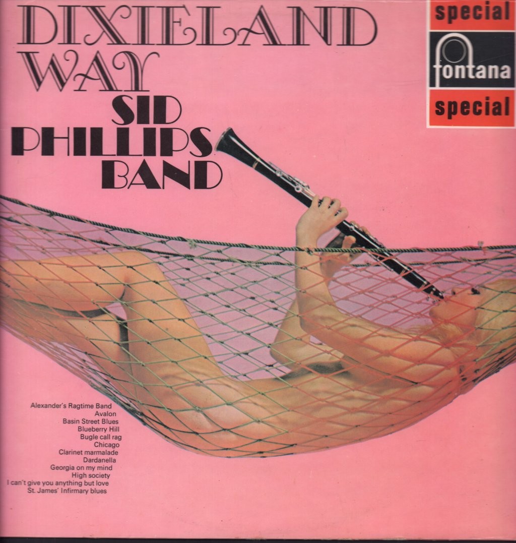 Sid Philips and His Band LP Vinile Dixieland Way Fontana UK 1969 Stereo