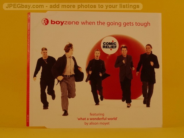 Boyzone When the Going Gets Tough (L81) 3 Track CD Single including Picture Slee