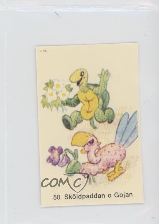 1978 Swedish Samlarsaker Rasmus Klump Skoldpaddan o Gojan #50 06e0