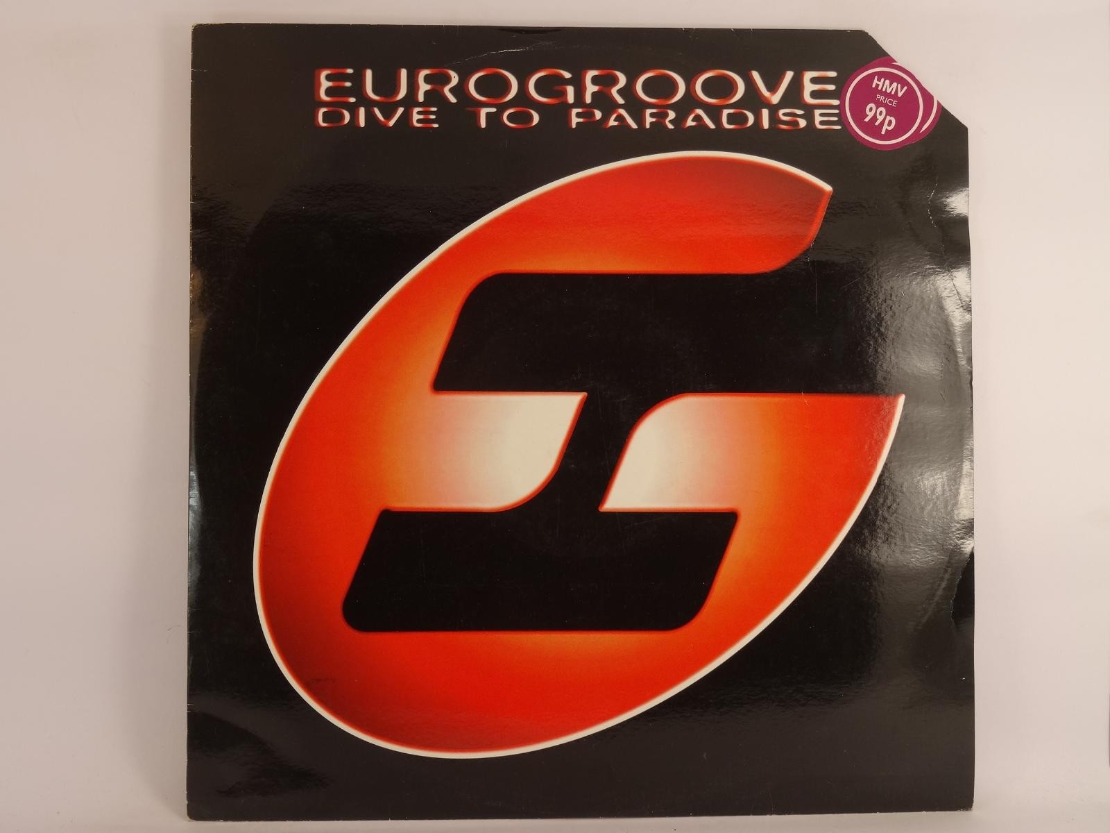 EUROGROOVE DIVE TO PARADISE (10) 3 Track 12" Single including Picture Sleeve AVE