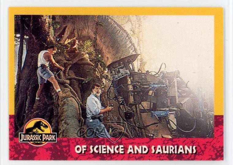 1993 Topps Jurassic Park of Science and Saurians #133 00l8